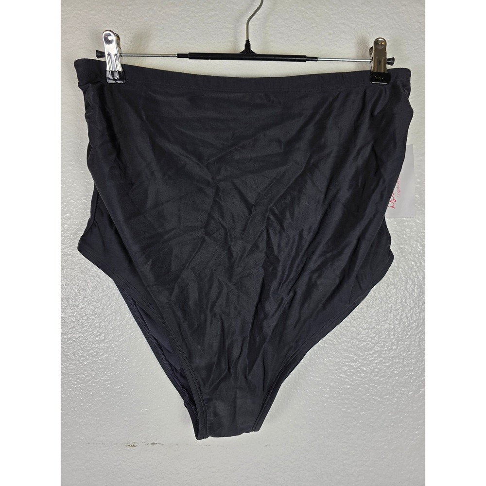 Isabel by Ingrid &‎ Isabel Maternity High Waist Bikini Bottom Black Large